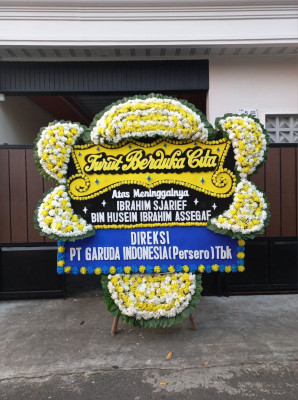 Papan Bunga Duka di Air Dikit