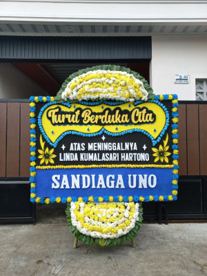 Papan Bunga Duka di Air Dikit