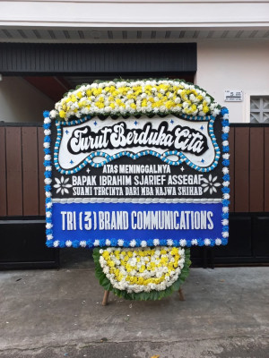 Papan Bunga Duka di Air Dikit